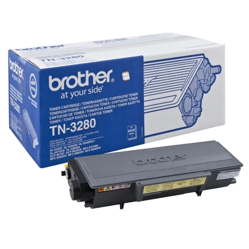 Brother Original TN-3280 Tonerkartusche Schwarz bis zu 8000 Seiten