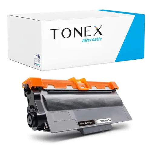 TONEREXPERT Premium Kompatibel für Brother TN-3380BK Tonerkartusche Schwarz bis zu 8000 Seiten