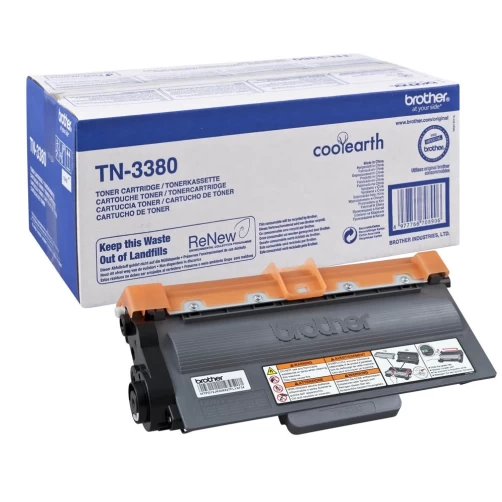 Original Brother TN-3380 Toner Schwarz bis zu 8000 Seiten
