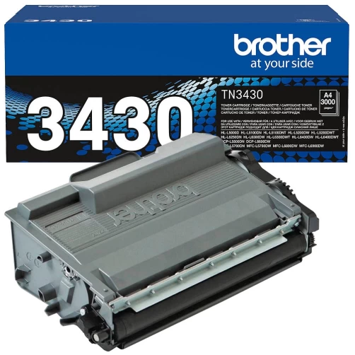 Original Brother TN-3430 Toner Schwarz bis zu 3000 Seiten