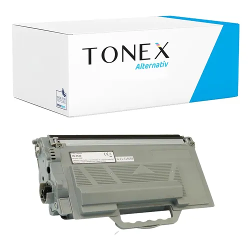 TONEX alternativ für Brother TN-3520BK Toner Schwarz bis zu 20000 Seiten