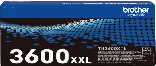 Brother Original TN-3600XXL / 3600XXL Tonerkartusche Schwarz bis zu 11000 Seiten