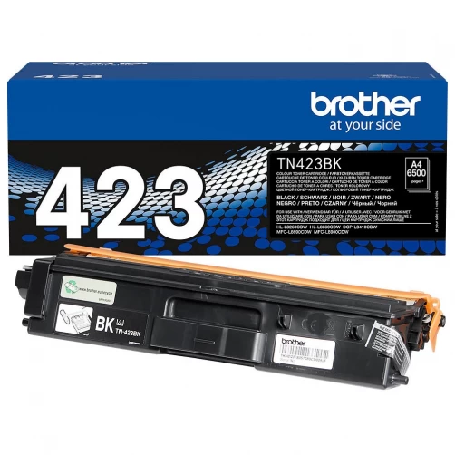 Brother Original TN-423BK Tonerkartusche Schwarz bis zu 6500 Seiten