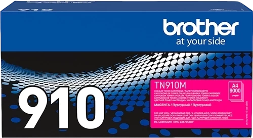 Brother Original TN-910M Tonerkartusche Magenta bis zu 9000 Seiten