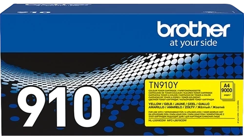 Original Brother TN-910Y Toner Gelb bis zu 9000 Seiten