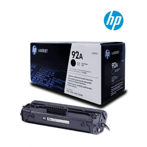 HP Original 92A / C4092A Tonerkartusche Schwarz bis zu 2500 Seiten