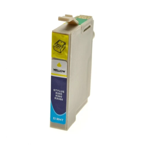 TONEREXPERT Premium Kompatibel für Epson T0804 Tintenpatrone Gelb bis zu 620 Seiten