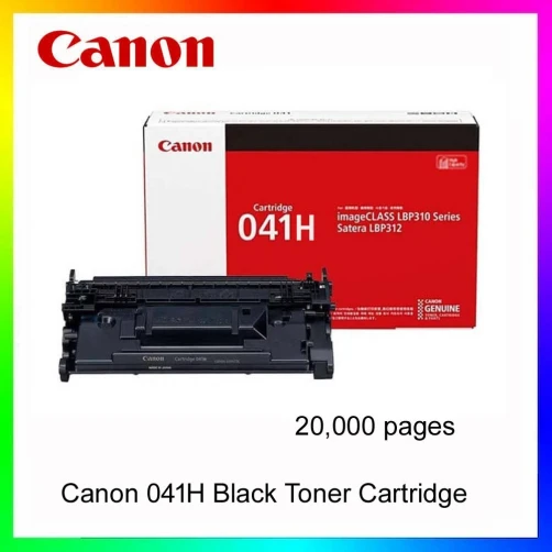Canon Original 041H / 0453C002 Tonerkartusche Schwarz bis zu 20000 Seiten