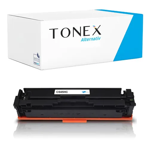 TONEX alternativ für Canon 045H / 1245C002 Toner Cyan bis zu 2200 Seiten