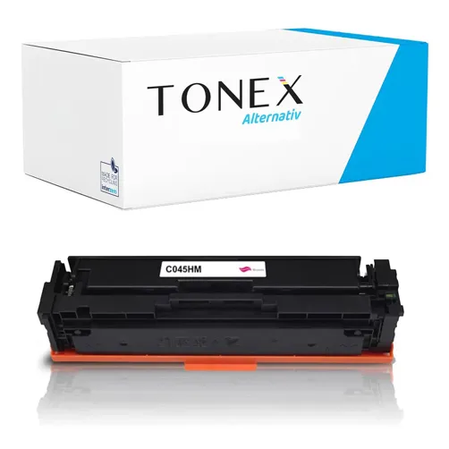 TONEX alternativ für Canon 045H / 1244C002 Toner Magenta bis zu 2200 Seiten