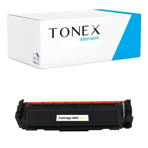 TONEREXPERT Premium Kompatibel für Canon 046 Tonerkartusche Gelb bis zu 2300 Seiten