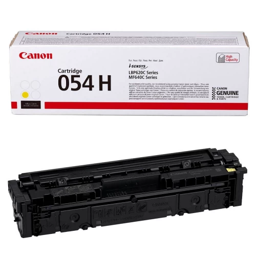 Canon Original 054H / 3025C002 Tonerkartusche Gelb bis zu 2300 Seiten