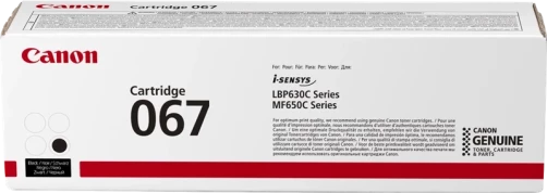 Original Canon 067 bk / 5102C002 Toner Schwarz bis zu 1350 Seiten