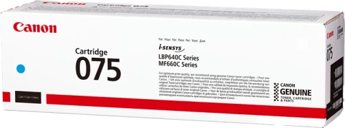 Original Canon 6364C002 / 075 c Toner Cyan bis zu 1300 Seiten