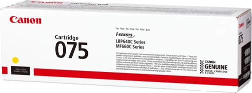 Original Canon 6362C002 / 075 y Toner Gelb bis zu 1300 Seiten