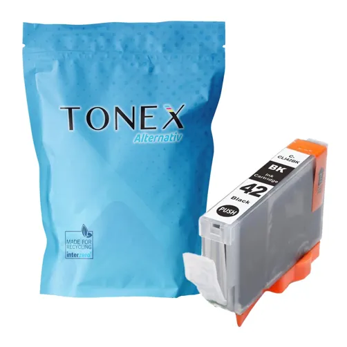 TONEX alternativ für Canon CLI-42BK / 6384B001 Tinte Schwarz 12ml