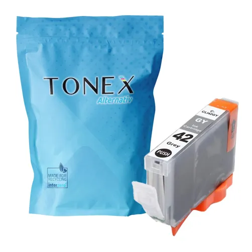 TONEX alternativ für Canon CLI-42GY / 6390B001 Tinte Grau bis zu 492 Seiten