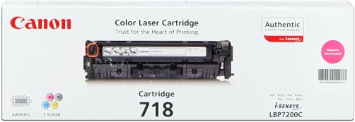Original Canon 2660B002 / 718 M Toner Magenta bis zu 2900 Seiten
