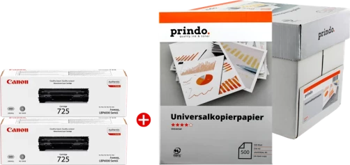 Original Canon 725 MCVP Toner Schwarz bis zu 3200 Seiten