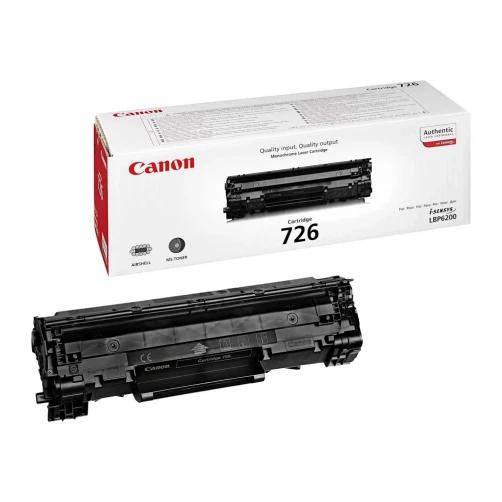 Original Canon 726 / 3483B002 Toner Schwarz bis zu 2100 Seiten