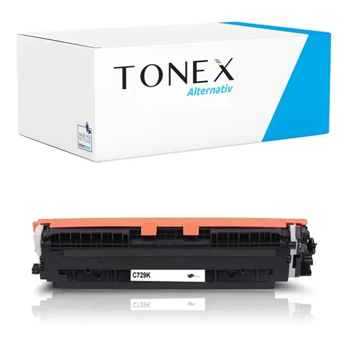 TONEX alternativ für Canon 729BK / 4370B002 Toner Schwarz bis zu 1200 Seiten