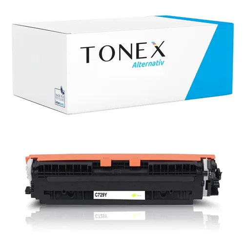 TONEREXPERT Premium Kompatibel für Canon 729Y / 4367B002 Tonerkartusche Gelb bis zu 1000 Seiten