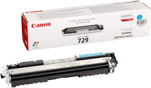 Canon Original 729C / 4369B002 Tonerkartusche Cyan bis zu 1000 Seiten