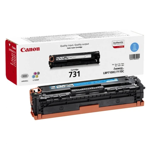 Original Canon 731C / 6271B002 Toner Cyan bis zu 1500 Seiten