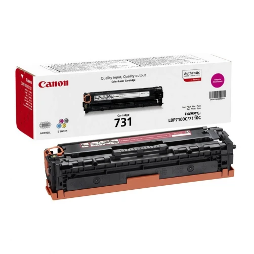 Canon Original 731M / 6270B002 Tonerkartusche Magenta bis zu 1500 Seiten