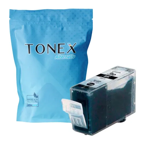 TONEX alternativ für Canon BCI-6BK / 4705A002 Tinte Schwarz bis zu 280 Seiten