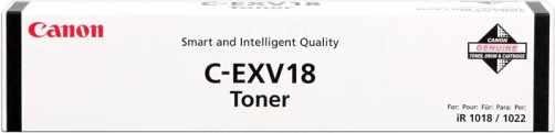 Original Canon C-EXV18 / 0386B002 Toner Schwarz bis zu 8400 Seiten