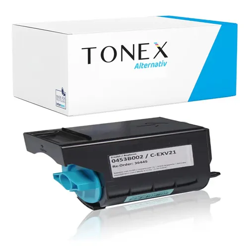 TONEREXPERT Premium Kompatibel für Canon C-EXV21 / 0453B002 Tonerkartusche Cyan bis zu 14000 Seiten