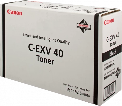Original Canon C-EXV40 / 3480B006 Toner Schwarz bis zu 6000 Seiten