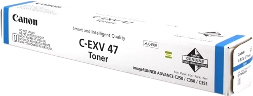Original Canon C-EXV47 / 8517B002 Toner Cyan bis zu 21500 Seiten