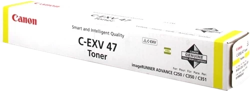Original Canon C-EXV47 / 8519B002 Toner Gelb bis zu 21500 Seiten