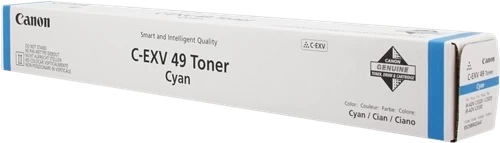 Original Canon C-EXV49 / 8525B002 Toner Cyan bis zu 19000 Seiten