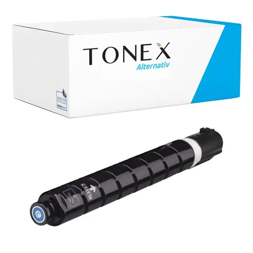 TONEREXPERT Premium Kompatibel für Canon C-EXV55 / 2183C002 Tonerkartusche Cyan bis zu 18000 Seiten