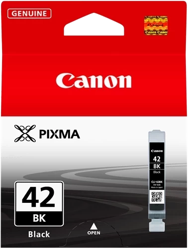 Canon Original CLI-42BK / 6384B001 Tintenpatrone Schwarz bis zu 7000 Seiten 13ml