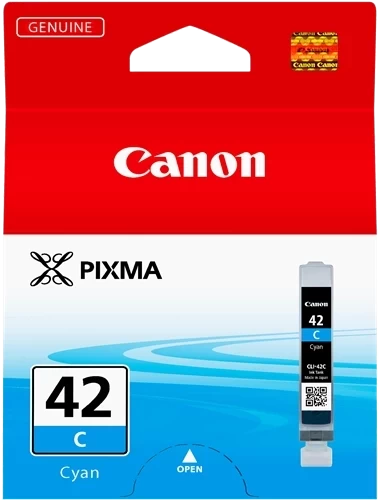 Original Canon CLI-42C Cyan Tintenpatrone für ca. 835 Seiten