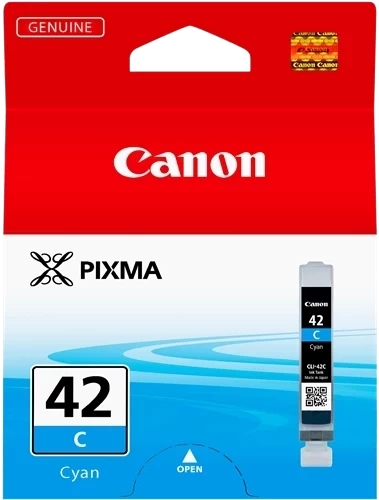 Original Canon CLI-42C / 6385B001 Tinte Cyan bis zu 3000 Seiten 13ml