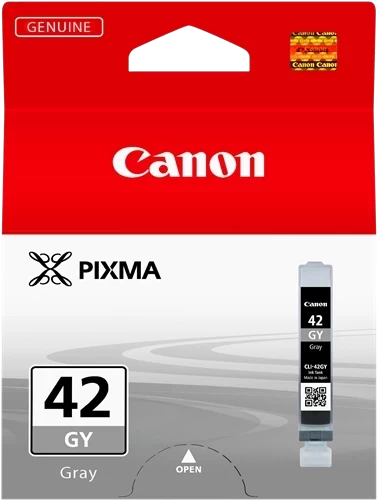Canon Original CLI-42GY / 6390B001 Tintenpatrone Grau bis zu 492 Seiten 13ml