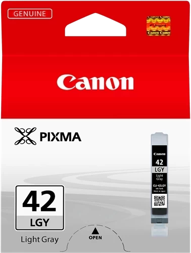 Canon Original CLI-42LGY / 6391B001 Tintenpatrone Grau (Hell) bis zu 10000 Seiten 13ml