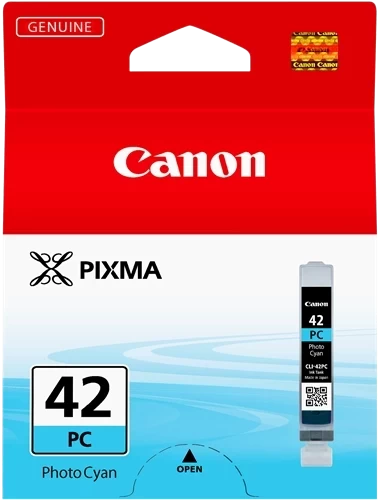 Original Canon CLI-42PC Photo Cyan Tintenpatrone für ca. 835 Seiten