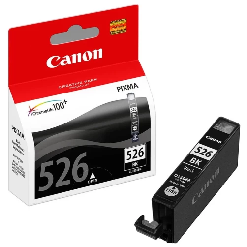 Original Canon CLI-526BK / 4540B001 Tinte Schwarz bis zu 2185 Seiten 9ml