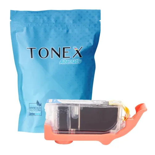 TONEX alternativ für Canon CLI-526GY / 4544B001 Tinte Grau bis zu 450 Seiten