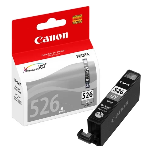 Canon Original CLI-526Y / 4543B001 Tintenpatrone Gelb Grau bis zu 450 Seiten 9ml
