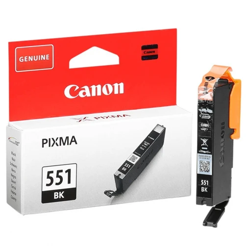 Original Canon CLI-551BK / 6508B001 Tinte Schwarz bis zu 1795 Seiten 7ml
