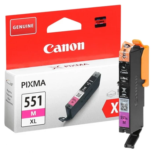 Canon Original CLI-551MXL / 6445B001 Tintenpatrone Magenta bis zu 680 Seiten 11ml