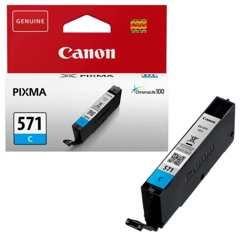 Original Canon CLI-571C / 0386C001 Tinte Cyan 7ml