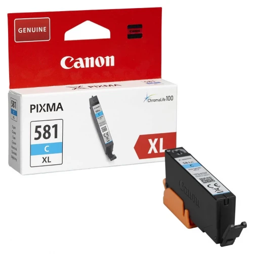 Original Canon CLI-581XL / 2049C001 Tinte Cyan bis zu 515 Seiten 8ml